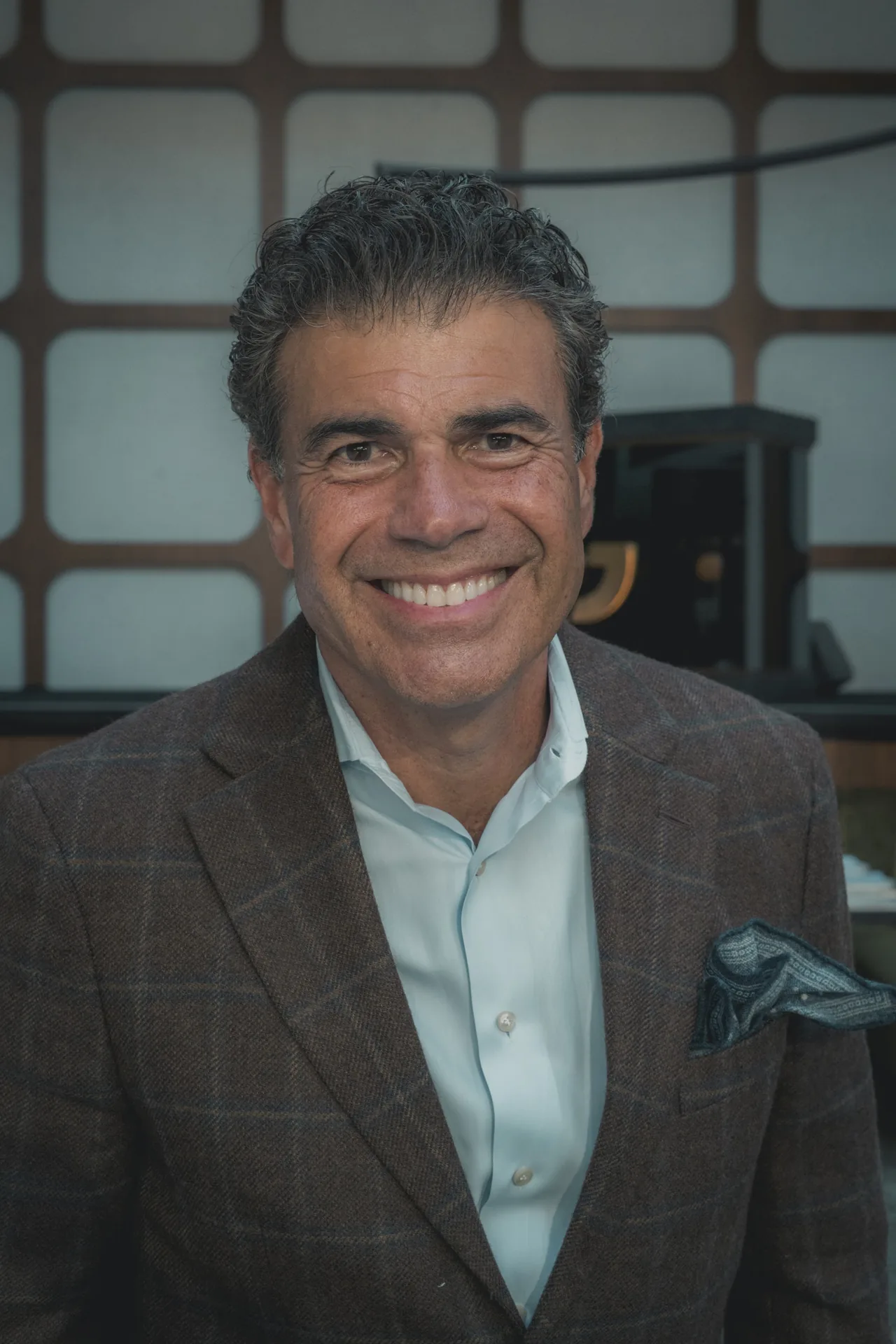 An author portrait at a 2026 event