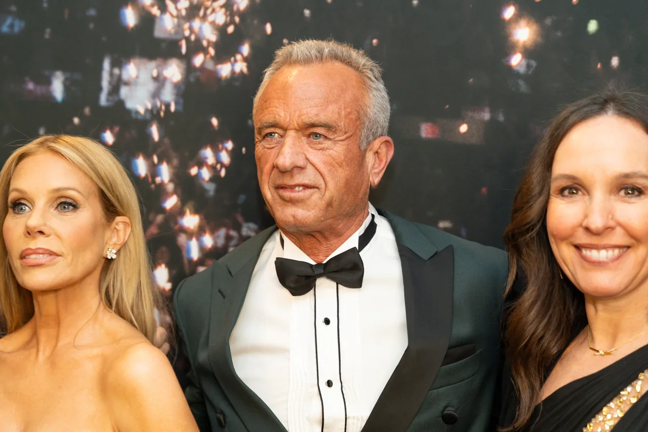 Robert F. Kennedy Jr. on the MAHA Ball carpet