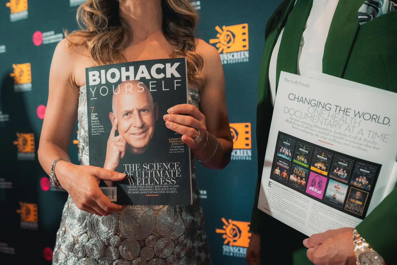 TereZa with the Dr. Daniel Amen edition at the festival