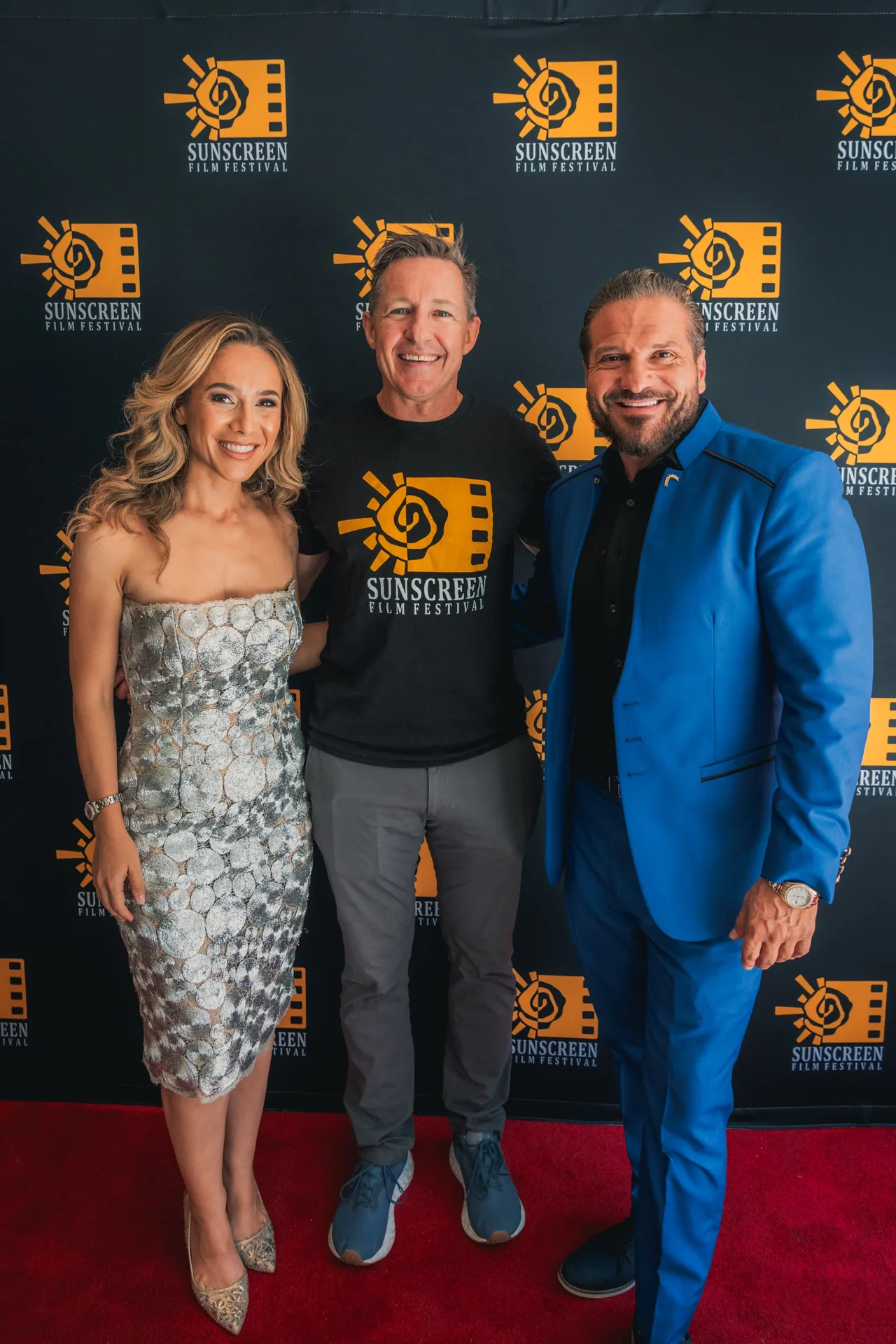 The founders at the SunScreen Film Festival