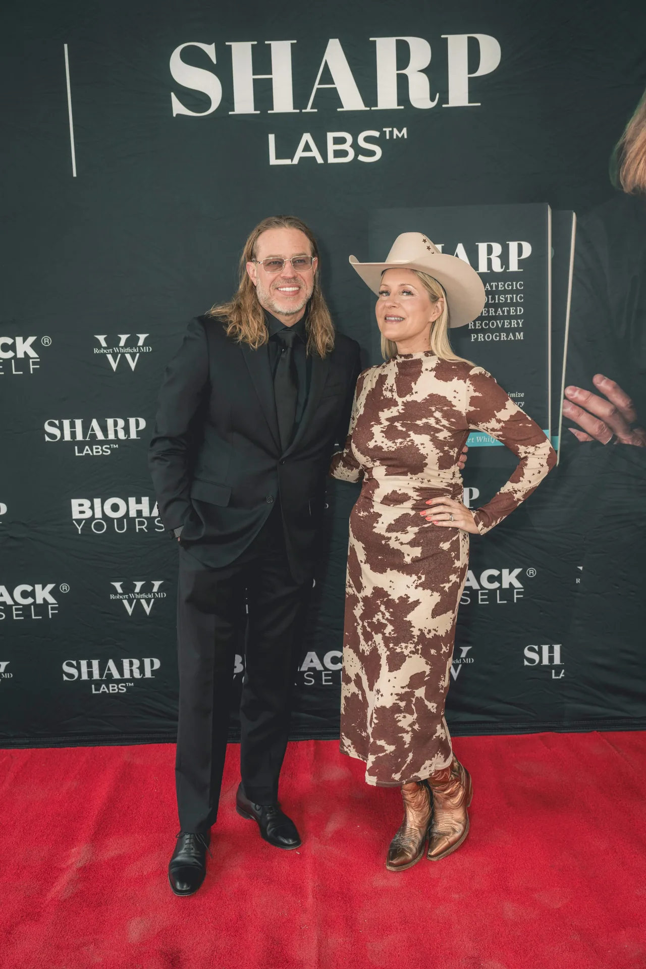 Guests on the Sharp Labs carpet
