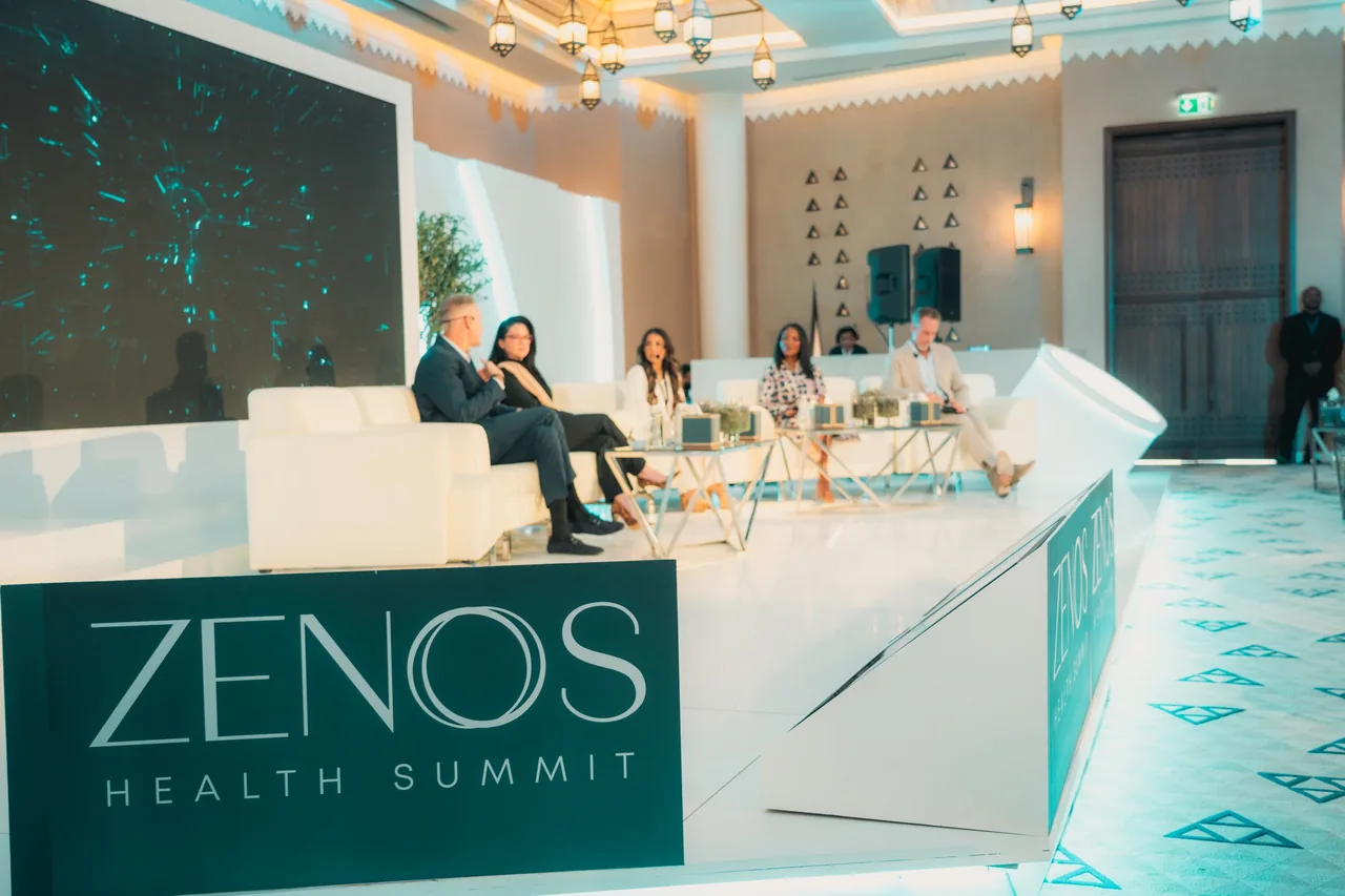The Zenos Health Summit lobby